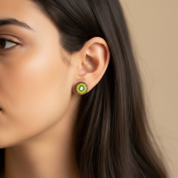 kiwi earrings