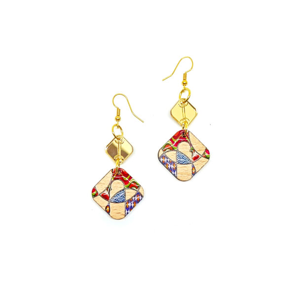 Boucles d'oreilles culeurs