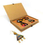Boucles d'oreilles avec coffrets