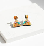 Boucles d'oreilles triangulaire