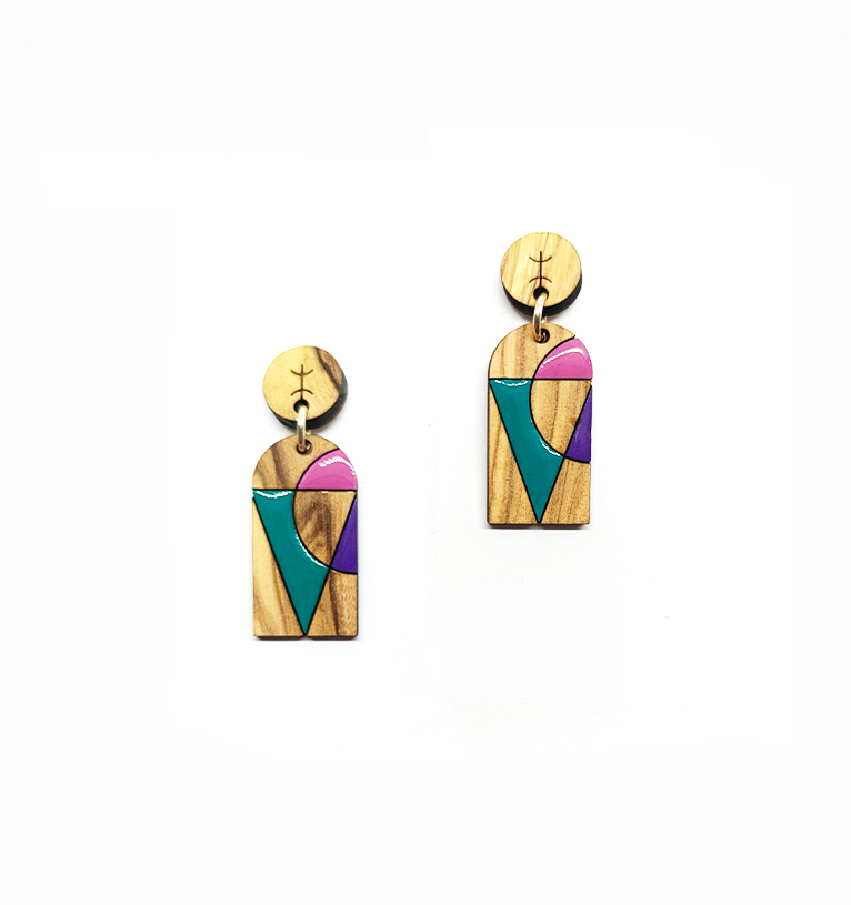 Azru 1 - Sozo (12) - boucles d'oreilles