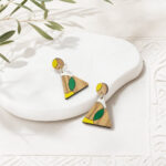 Boucles d'oreilles triangulaires